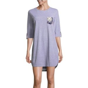 NWT Peace Love Dreams Elbow Sleeve Nightshirt